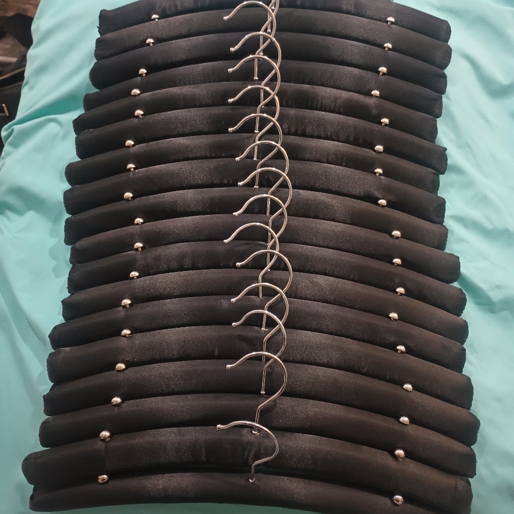 Torrid Black Satin Hangers